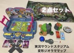 まとめ売り ポケモン モンコレ 実況サウンドスタジアム 変形ジオラママップ