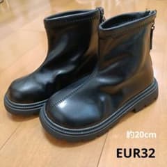 ガールズ　ブーツ ブラック EUR32のサムネイル