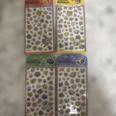 [New Release] Korea Exclusive Pokemon Candy Bonbon Sticker Set of 4