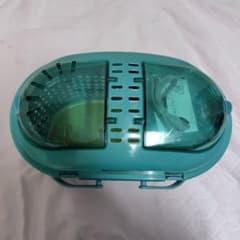 ターコイズプラスチックバードキャリーのサムネイル