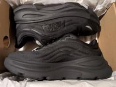 HOKA ホカ ボンダイ 9 ワイド 2E ブラック 26.5cm