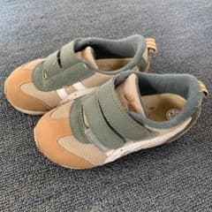アシックス　15.5cm アイダホbaby サンド×ホワイトのサムネイル