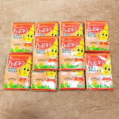 ポケットティッシュ 亀田製菓 ハッピーターン風 10個セットのサムネイル
