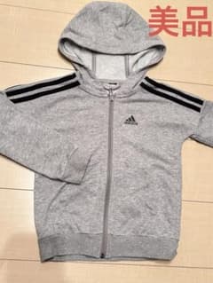 adidas グレー パーカー 120cmのサムネイル