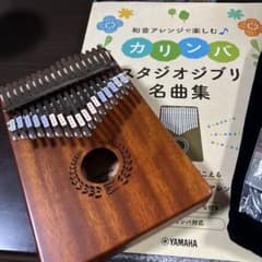 カリンバ 17キー/21キー 名曲集付きのサムネイル
