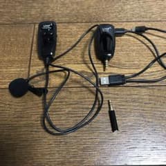 ワイヤレスマイク ヘッドセット ピンマイク ワイヤレスのサムネイル