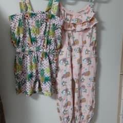 ANAP Kids　サロペット　2枚セット　120.130㎝のサムネイル