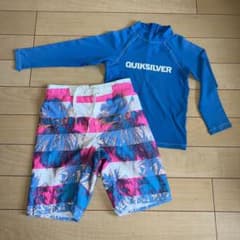 QuickSilver ラッシュガード　セット　120/130のサムネイル