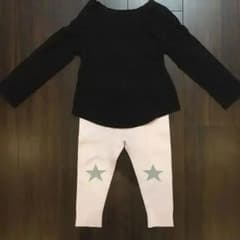 babyGap グラフィックニー セーター レギンス 90cmのサムネイル