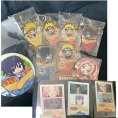 NARUTO amo crepe キーホルダー　コースター　クリアチケット　特典のサムネイル