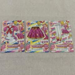 アイカツ 星宮いちご ピンクトルテ 3枚セットのサムネイル