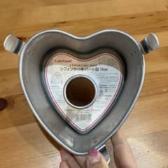 ハート型♡バレンタイン♡シフォンケーキ型♡のサムネイル