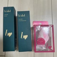 b idol ベース　ファンデ（02）　パフ　セットのサムネイル