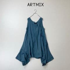 ARTMIX 裏地使い ノースリーブ チュニック 萌 moyuru - メルカリ