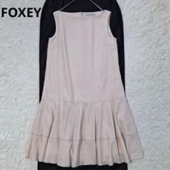 FOXEY NEW YORKタルト Aラインフレアワンピースドレス 38 美品✨FOXEY フォクシー タルト Aラインフレアワンピースドレス 40