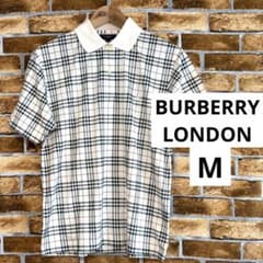 BURBERRY ノバチェックポロシャツ ベージュ レディース M バーバリー