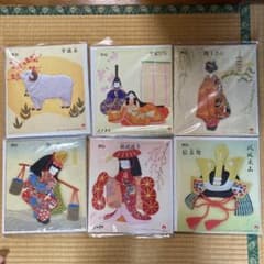 【チコちゃん様専用】和紙工芸　さくらほりきり　16セット　押絵のサムネイル