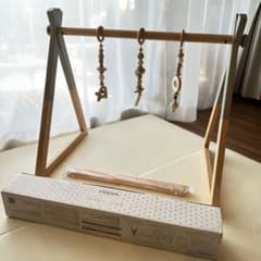 HOPPL ベビージム　ハンギングトイ　木製のサムネイル