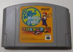 任天堂 64 ソフト マリオテニス64 【ケース付き 送料込み】のサムネイル