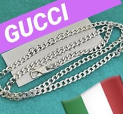 【超美品】GUCCI 喜平チェーン ネックレス 男女兼用　SV925 3ミリ 超美品】GUCCI 喜平チェーン ネックレス 男女兼用 SV925 3ミリ - メルカリ