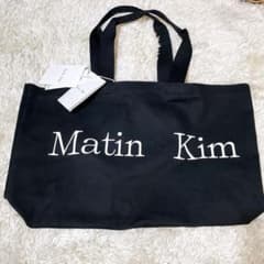 新品 マーティンキム MatinKim トートバッグ 韓国 ブラック 黒 - メルカリ