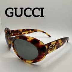 美品 GUCCI サングラス GG2400 グリーンレンズ べっ甲柄フレーム 美品 GUCCI サングラス GG2400 グリーンレンズ べっ甲柄フレーム