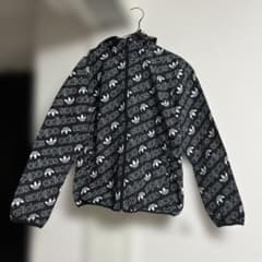 adidas ロゴプリント フード付きジャケットのサムネイル