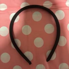 ハンドメイド用 カチューシャ 黒のサムネイル