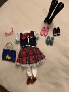 リカちゃん ドレス かわいいせいふくと靴セットのサムネイル