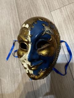【ヴェネツィア直輸入】高級カーニバルマスク（美品） ヴェネツィア直輸入】高級カーニバルマスク（美品） - メルカリ