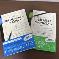 問題を解く力を鍛えるケース問題ノート•地頭を鍛えるフェルミ推定ノートのサムネイル