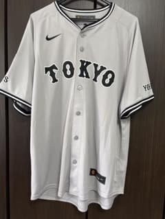 ブルージェイズ　ジャイアンツ　岡本和真　ビジターユニフォーム　優勝ワッペン付き ブルージェイズ ジャイアンツ 岡本和真 ビジターユニフォーム 優勝