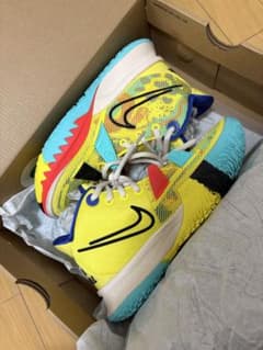 最終値下げ】NIKE Kyrie 7 Yellow 箱付き - メルカリ