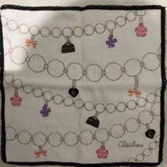 CLATHAS ハンカチ チェーン柄 刺繍のサムネイル