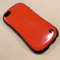 [中古]iFace iPhone SE用 ケース オレンジのサムネイル