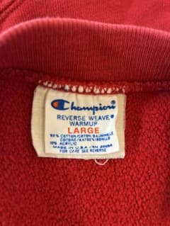 80s Champion リバースウィーブ スウェット レッドのサムネイル