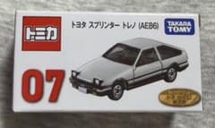 トミカくじ第3弾 トヨタ スプリンタートレノ (AE86)のサムネイル