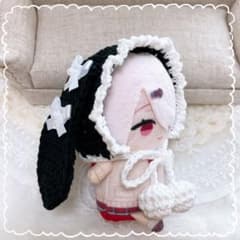 10㎝ ちびぐるみ にじぱぺ ぬい服 垂れ耳うさぎ 黒 8 - メルカリ