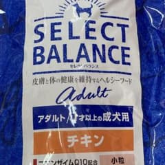 SELECT BALANCE アダルト チキン 小粒 成犬用7kのサムネイル