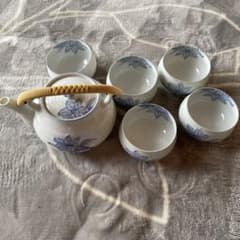 茶器セット 雅峰窯 煎茶器揃 急須 湯呑5客 - メルカリ