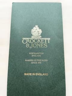 crockett&jones 純正 シューレース ブラック モールトン 靴紐