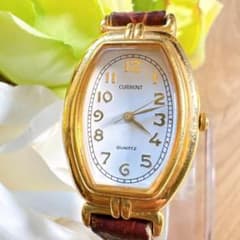 W)良品 電池交換済み レディースSEIKO 石付 ゴールドカラー ルビー動作品 W)良品 電池交換済み レディースSEIKO 石付 ゴールドカラー ルビー動作