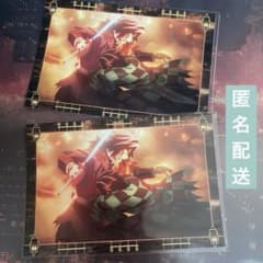 鬼滅の刃 ufotable cafe 半券 ポストカード 炭治郎 冨岡義勇 - メルカリ