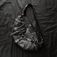 初期 kmrii leather shoulder bag - メルカリ