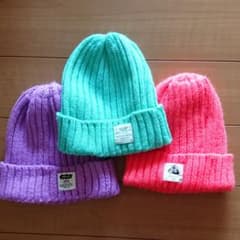 カラフル✨ニット帽セットのサムネイル