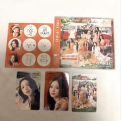 TWICE5 通常盤 CD アルバム トレカ ステッカー チェヨン ツウィ - メルカリ