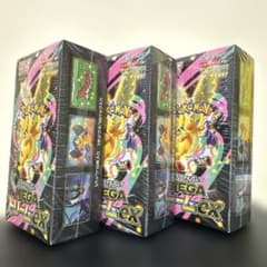 ポケモンカード MEGAドリームex 未開封 シュリンク付きBOX ×3 - メルカリ