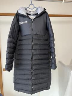 ATHLETA ブラック ダウン ベンチコート 04167N - メルカリ