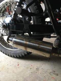 250tr エストレヤ 社外マフラーのサムネイル