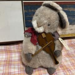 セキグチ うさぎ オルゴール ぬいぐるみ Lサイズ ポエトリーインハイド
